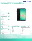 Smartfon Galaxy A26 5G 6/128GB Enterprise Edition czarny Smartfon Galaxy A26 5G 6/128GB Enterprise Edition czarny