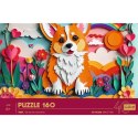 Puzzle 160 elementów 40-lecie Paper Art Piesek