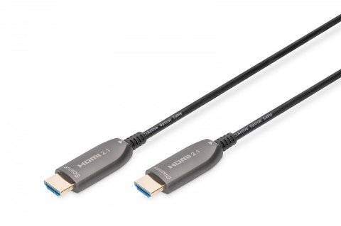 Kabel połączeniowy hybrydowy AOC HDMI 2.1 Ultra High Speed 8K/60Hz UHD HDMI A/HDMI A M/M 15m Czarny Kabel połączeniowy hybrydowy AOC HDMI 2.1 Ultra High Speed 8K/60Hz UHD HDMI A/HDMI A M/M 15m Czarny