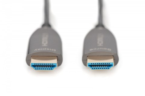 Kabel połączeniowy hybrydowy AOC HDMI 2.1 Ultra High Speed 8K/60Hz UHD HDMI A/HDMI A M/M 30m Czarny Kabel połączeniowy hybrydowy AOC HDMI 2.1 Ultra High Speed 8K/60Hz UHD HDMI A/HDMI A M/M 30m Czarny