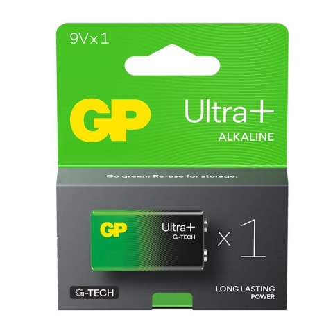 Bateria alkaliczna 6LR61 9V GP ULTRA+ 1 szt. Bateria alkaliczna 6LR61 9V GP ULTRA+ 1 szt.