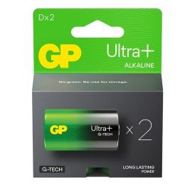 Bateria alkaliczna LR20/D GP ULTRA+ 2 szt. (G-TECH)