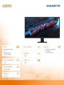 Monitor 27 cali GS27U EK UHD 2HDMI 1DP 160Hz