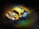 Auto zdalnie sterowane RC Car Ghost Driver - pomarańczowe