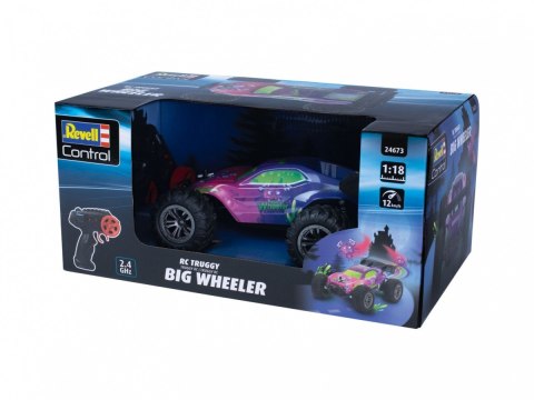 Auto zdalnie sterowane RC Truggy Big Wheeler