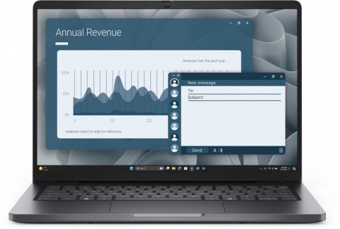 Laptop Dell Pro 14 PC14255/AMD Ryzen 3 210/8GB/512GB SSD/14.0 FHD+/AMD Radeon 740M/FgrPr/Cam & Mic/WLAN + BT/Backlit Kb/3 Cell/W