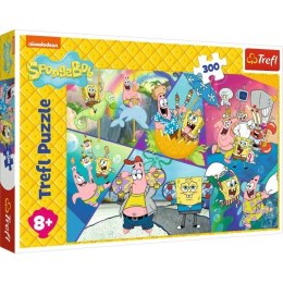 Puzzle 300 elementów SpongeBob w Bikini Dolnym