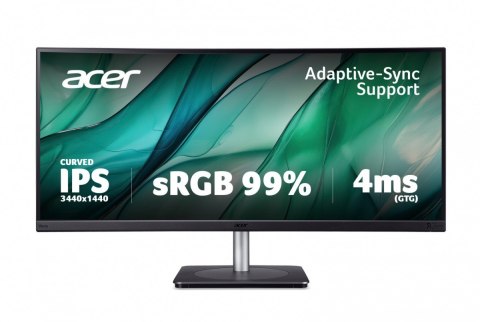 Monitor 34 cale CB343CURBEMIIP HUZX WQHD/IPS/21:9 Monitor 34 cale CB343CURBEMIIP HUZX WQHD/IPS/21:9