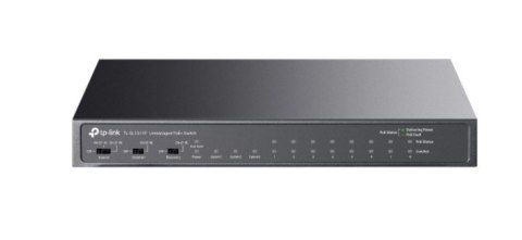 Przełącznik 11p TL-SL1311P (8x10/100Mbit PoE+, 2x1000Mbit, 1xSFP) Przełącznik 11p TL-SL1311P (8x10/100Mbit PoE+, 2x1000Mbit, 1xSFP)