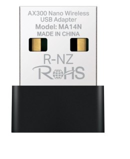 Karta sieciowa Mercusys AX300 NanoWi-Fi USB Adapter SPEED: 287 Mbps at 2.4 GHz