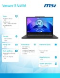Notebook Vebture 17 AI A1MG-008PL WIN11PRO/ICU5-125H/16GB/512SSD/ARC/17.3''/3Y