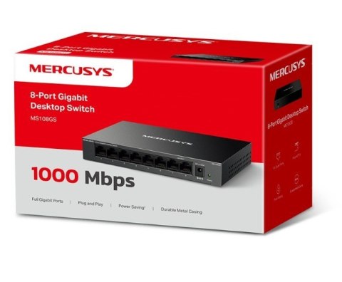 Przełącznik 8-Port Gigabit Desktop Switch PORT: 8× Gigabit Ports Przełącznik 8-Port Gigabit Desktop Switch PORT: 8× Gigabit Ports