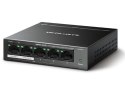 Przełącznik Mercusys 5-Port Gigabit Desktop Switch with 4-Port PoE+ PORT: 4× Gigabit PoE+ Ports, 1× Gigabit Non-PoE Por