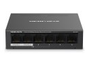 Przełącznik Mercusys 6-Port 10/100 Mbps Desktop Switch with 4-Port PoE+ PORT: 4× 10/100 Mbps PoE+ Ports, 2× 10/100 Mbps Non-
