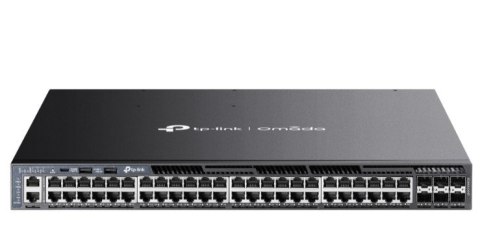 Przełącznik Omada 48-Port Gb Stackable Lite L3 Managed with 4 PORT: 24× Gigabit RJ45 Ports, 4× 10G SFP+ Slots, RJ45/USB Type C C Przełącznik Omada 48-Port Gb Stackable Lite L3 Managed with 4 PORT: 24× Gigabit RJ45 Ports, 4× 10G SFP+ Slots, RJ45/USB Type C C