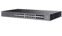 Przełącznik zarządzalny Omada 24-Port 10GBASE-T L2+ with 8 10GE SFP+ Slots Przełącznik zarządzalny Omada 24-Port 10GBASE-T L2+ with 8 10GE SFP+ Slots