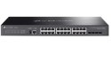 Przełącznik zarządzalny Omada 24-PortGb Stackable Lite L3 with 4 PORT: 24× Gigabit RJ45 Ports, 4× 10G SFP+ Slots, RJ45/USB Type  Przełącznik zarządzalny Omada 24-PortGb Stackable Lite L3 with 4 PORT: 24× Gigabit RJ45 Ports, 4× 10G SFP+ Slots, RJ45/USB Type