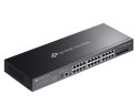 Przełącznik zarządzalny Omada 24-PortGb Stackable Lite L3 with 4 PORT: 24× Gigabit RJ45 Ports, 4× 10G SFP+ Slots, RJ45/USB Type  Przełącznik zarządzalny Omada 24-PortGb Stackable Lite L3 with 4 PORT: 24× Gigabit RJ45 Ports, 4× 10G SFP+ Slots, RJ45/USB Type