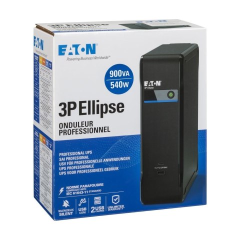 Zasilacz awaryjny 3P Ellipse 900 USB DIN 3P900UD Zasilacz awaryjny 3P Ellipse 900 USB DIN 3P900UD