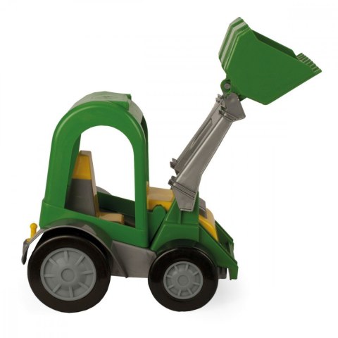 Traktor-ładowarka z przyczepą na konia Traktor-ładowarka z przyczepą na konia
