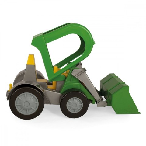 Traktor-ładowarka z przyczepą na konia Traktor-ładowarka z przyczepą na konia
