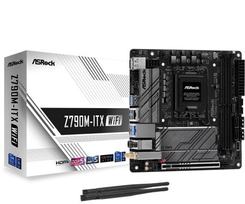 Płyta główna Z790M-ITX WIFI S1700 2DDR5 HDMI M.2 mITX Płyta główna Z790M-ITX WIFI S1700 2DDR5 HDMI M.2 mITX