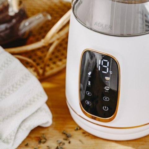 Czajnik 1,7l z wyświetlaczem LED, regulacją temperatury AD 1305WG