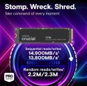 Dysk SSD T710 2TB M.2 NVMe 2280 PCIe 5.0 14500/13800 radiator