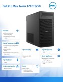 Komputer Dell Pro Max Tower T2 FCT2250 Win11Pro U9 285K/64GB/1TB/Integrated/No Wifi/Wireless Kb & Mouse/vPro/3Y ProSupport