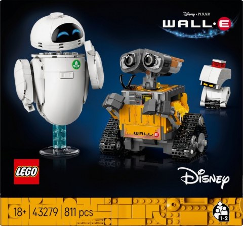 Klocki Disney Pixar 43279 Wall-e i Ewa Klocki Disney Pixar 43279 Wall-e i Ewa