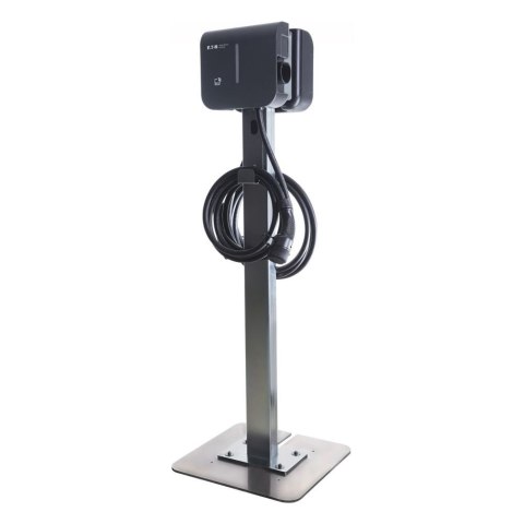 Słupek do montażu dwóch stacji ładowania