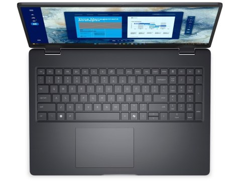 Laptop Dell Pro 16 PC16250 W11P C5 220U/16GB/512GB/16.0 FHD+/Int/FgrPr/FHD/IRCam/Mic/WLAN+BT/BcklKb/3C/3YPS Magnetite color, tex