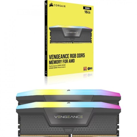 Pamięć DDR5 Vengeance RGB 48GB/6000 (2x24GB) CL30 AMD EXPO & Intel XMP