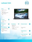 Laptop Latitude 7450 Win11Pro Ultra 7 165H/16GB/1TB SSD/14.0 FHD+250nits/Intel Graphics/FgrPr/FHD/IR Cam/Mic/WWAN Ready+BT/BcklK