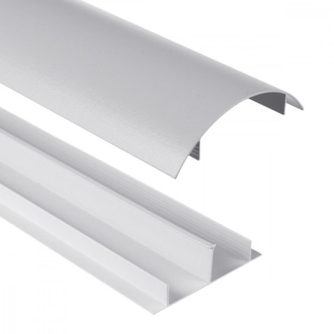 Listwa maskująca MC-814 S srebrna, aluminiowa