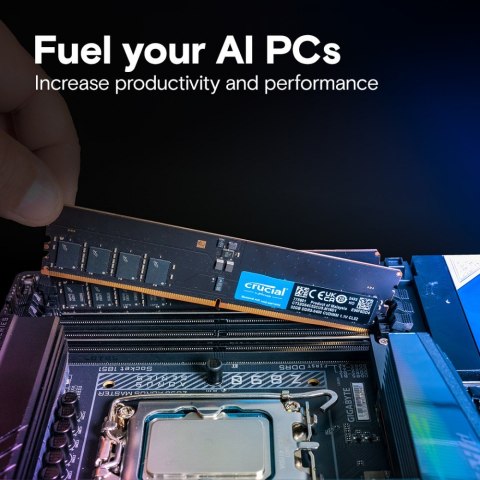 Pamięć DDR5 32GB/6400 CL52 CUDIMM