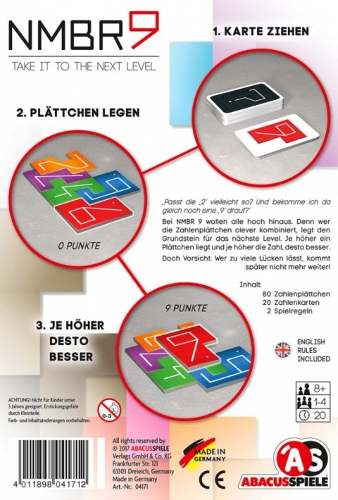 Gra NMBR 9 Edycja Europejska