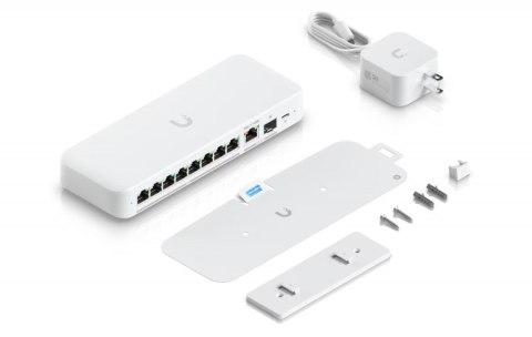 Przełącznik zarządzalny UniFi Switch Flex USW-Flex-2.5G-8 Przełącznik zarządzalny UniFi Switch Flex USW-Flex-2.5G-8