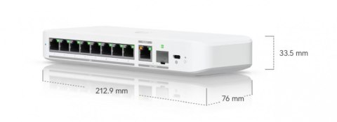 Przełącznik zarządzalny UniFi Switch Flex USW-Flex-2.5G-8 Przełącznik zarządzalny UniFi Switch Flex USW-Flex-2.5G-8