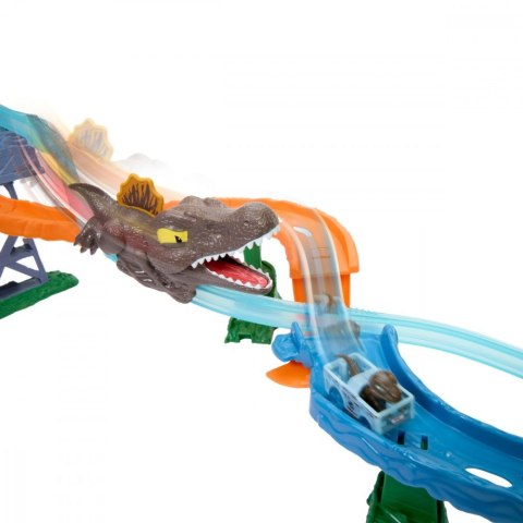 Tor samochodowy Racer Verse Jurassic World Morski dinopościg Tor samochodowy Racer Verse Jurassic World Morski dinopościg