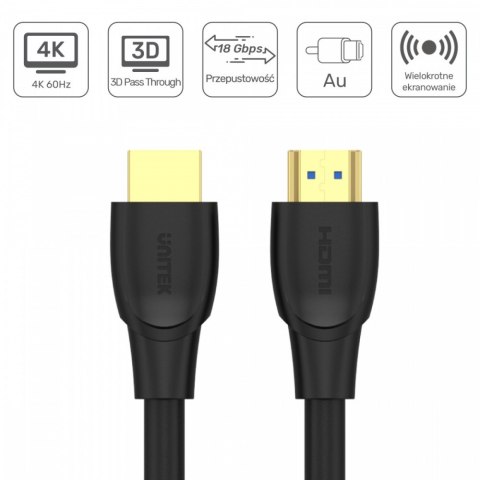 Kabel HIGH SPEED 2.0; 4K; 10M; C11043BK Kabel HIGH SPEED 2.0; 4K; 10M; C11043BK