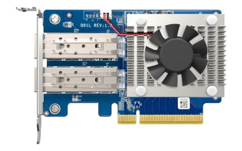 Karta sieciowa QXG-10G2SF-NXE 10GbE dwa porty SFP+ Karta sieciowa QXG-10G2SF-NXE 10GbE dwa porty SFP+
