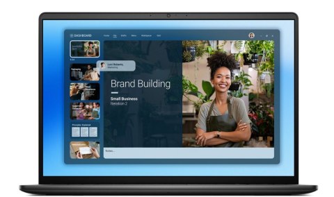 Laptop Dell 16 DC16250 W11P C5 120U/16GB/1TB/16.0 FHD+/Int/FgrPr/WLAN + BT/Backlit Kb/3 Cell/3YPS Carbon Black