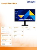 Monitor 24 cale LS24D304GAUXEN