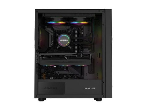 Chłodzenie wodne HYDRIA GENESIS 240 ARGB czarne Chłodzenie wodne HYDRIA GENESIS 240 ARGB czarne
