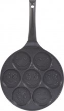Patelnia Aluminium na 7 placków z powłoka non-stick 27cm
