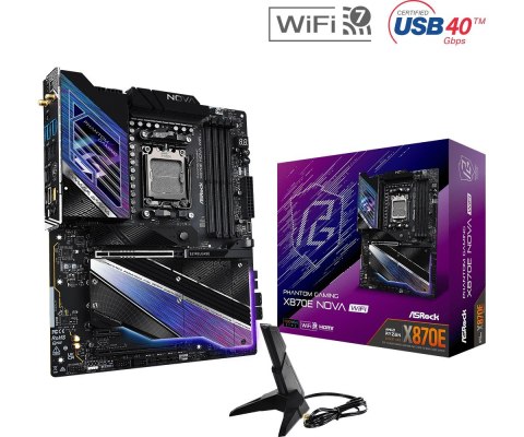 Płyta główna X870 NOVA WIFI AM5 4DDR5 M.2 ATX Płyta główna X870 NOVA WIFI AM5 4DDR5 M.2 ATX