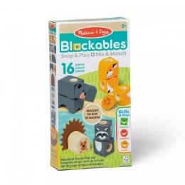 Klocki Mellisa&Doug: Blockables - Drewniane Zwierzątka