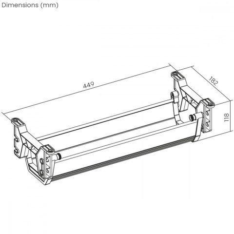 Organizer na kable MC-106W