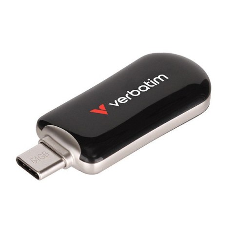 Pendrive Plectra 64GB USB-C 100MB/s 30224 czarny Pendrive Plectra 64GB USB-C 100MB/s 30224 czarny